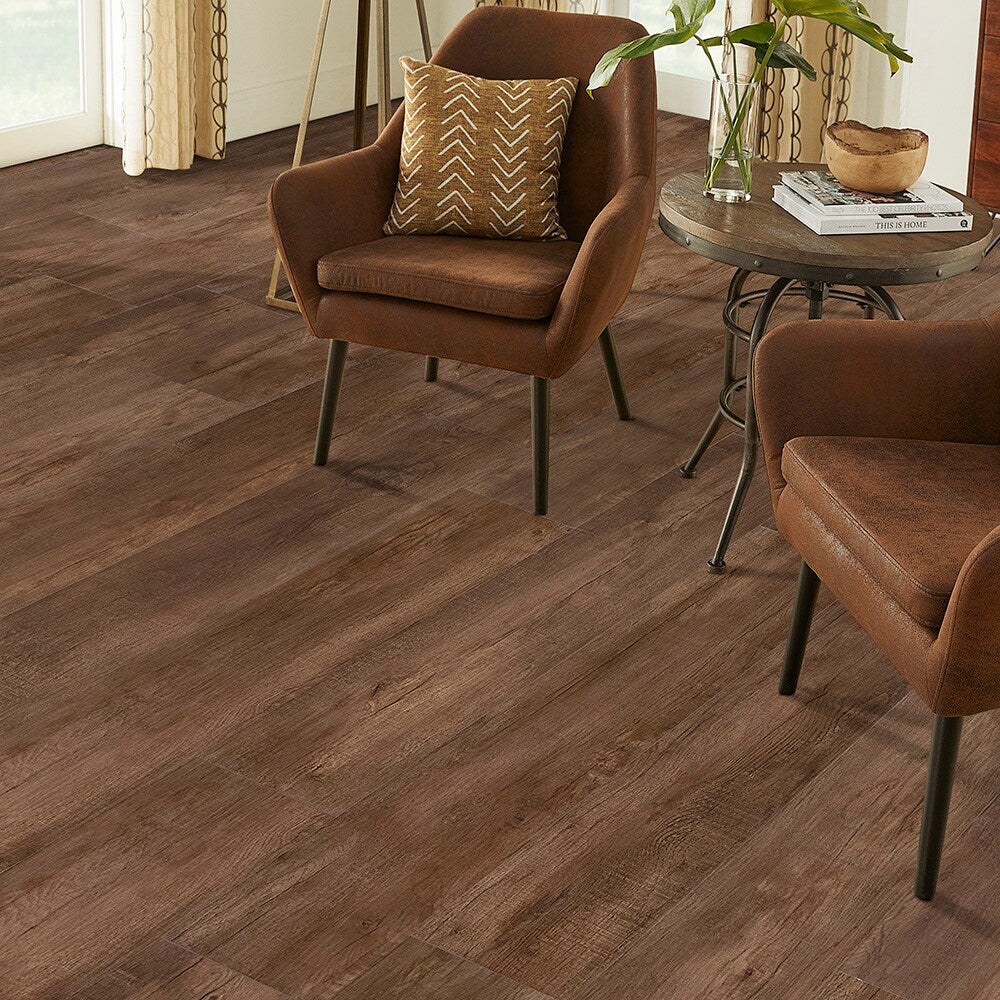 Pergo DuraCraft Marsala Oak Waterproof Luxury Vinyl Plank Flooring - Image 11