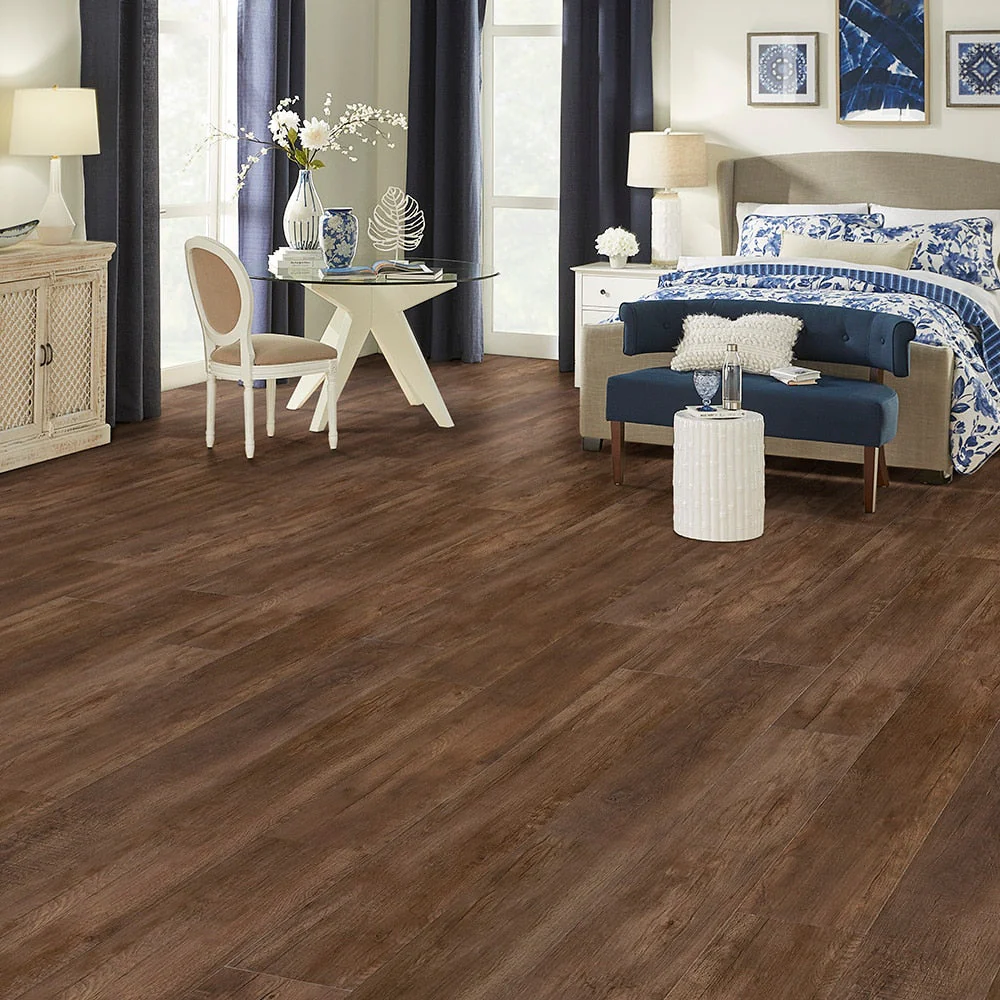 Pergo DuraCraft Marsala Oak Waterproof Luxury Vinyl Plank Flooring - Image 9
