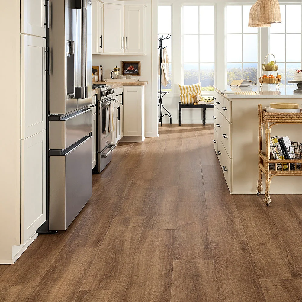 Pergo DuraCraft Seville Oak Brown Waterproof Luxury Vinyl Plank Flooring - Image 11