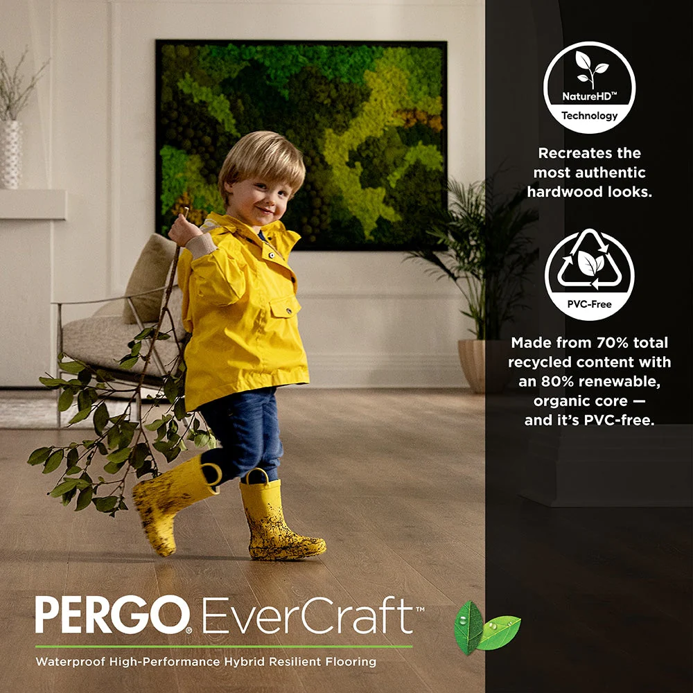 Pergo EverCraft Alpine Reserve Oak Waterproof Flooring - Image 8