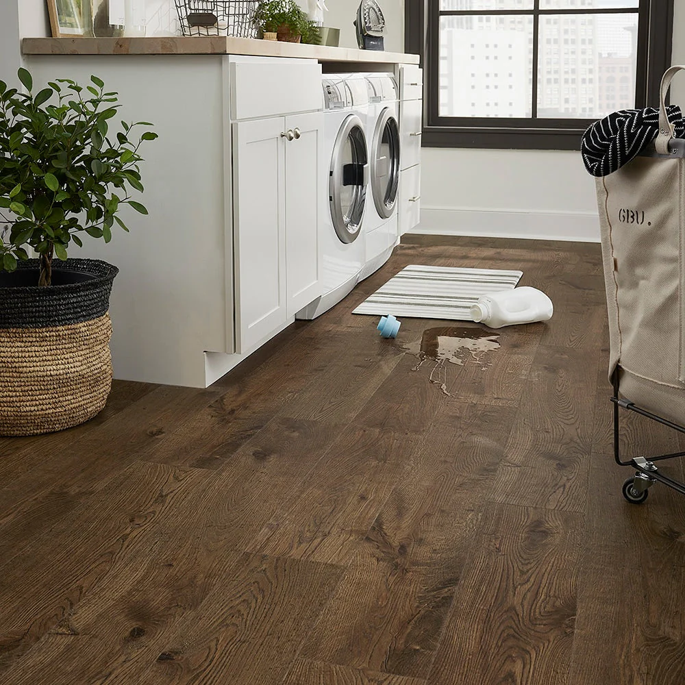 Pergo EverCraft Sonoma Trail Oak Resilient Flooring - Waterproof & Sustainable - Image 3