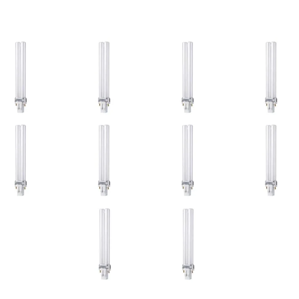Philips 13-Watt GX23 CFLni 2-Pin Light Bulb, Cool White 4100K, 10-Pack