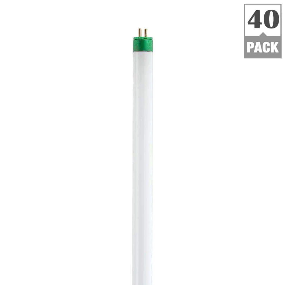 Philips 14-Watt 22 in. Linear T5 Fluorescent Tube Light Bulb, Cool White 4100K, Alto, 40-Pack - Image 5