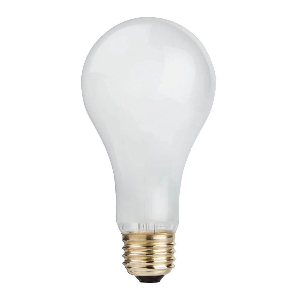 Philips 150-Watt A21 Shatter Resistant Dimmable Incandescent Rough Service Work Light Bulb, Soft White (2700K) - Image 3