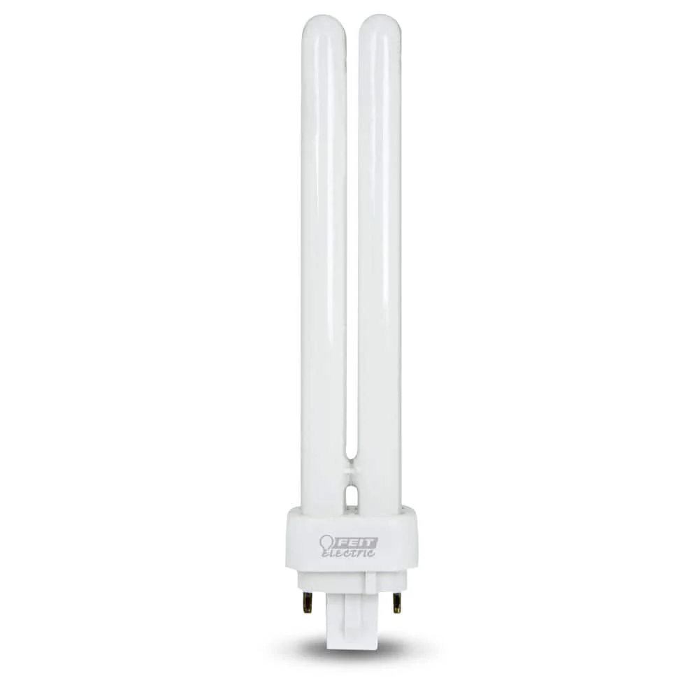 Philips 26-Watt Equivalent PL CFLNI Quad Tube 4-Pin G24Q-3 Base CFL Light Bulb, Cool White 4100K (1-Bulb)