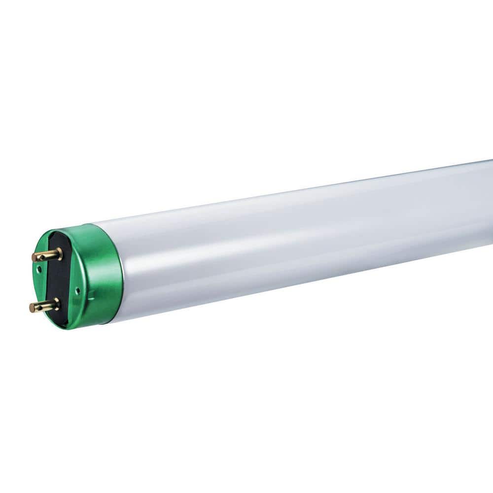 Philips 30-Watt 3 ft. Linear T8 Fluorescent Tube Light Bulb, Bright White 3000K
