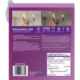 Philips 40-Watt Equivalent B11 Dimmable LED Bent Tip Candle Light Bulb, Soft White, Medium Base (3-Pack) - Image 2
