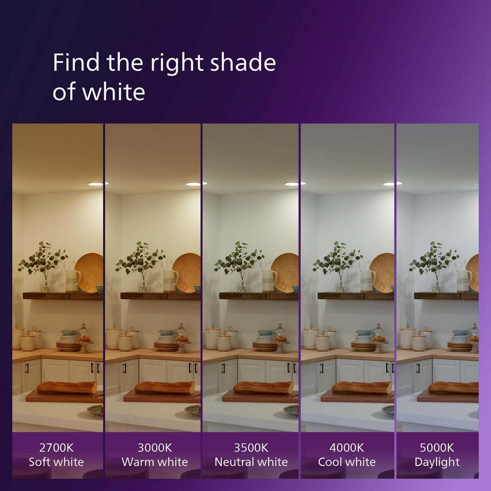 Philips 50-Watt Equivalent PAR16 Dimmable LED Light Bulb, Glass, Bright White (6-Pack) - Image 5