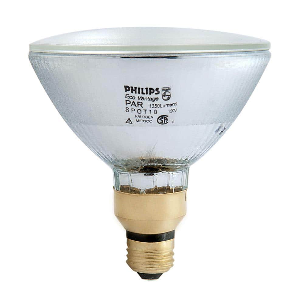 Philips 72-Watt Equivalent Halogen PAR38 Indoor/Outdoor Spotlight Bulb - Image 4