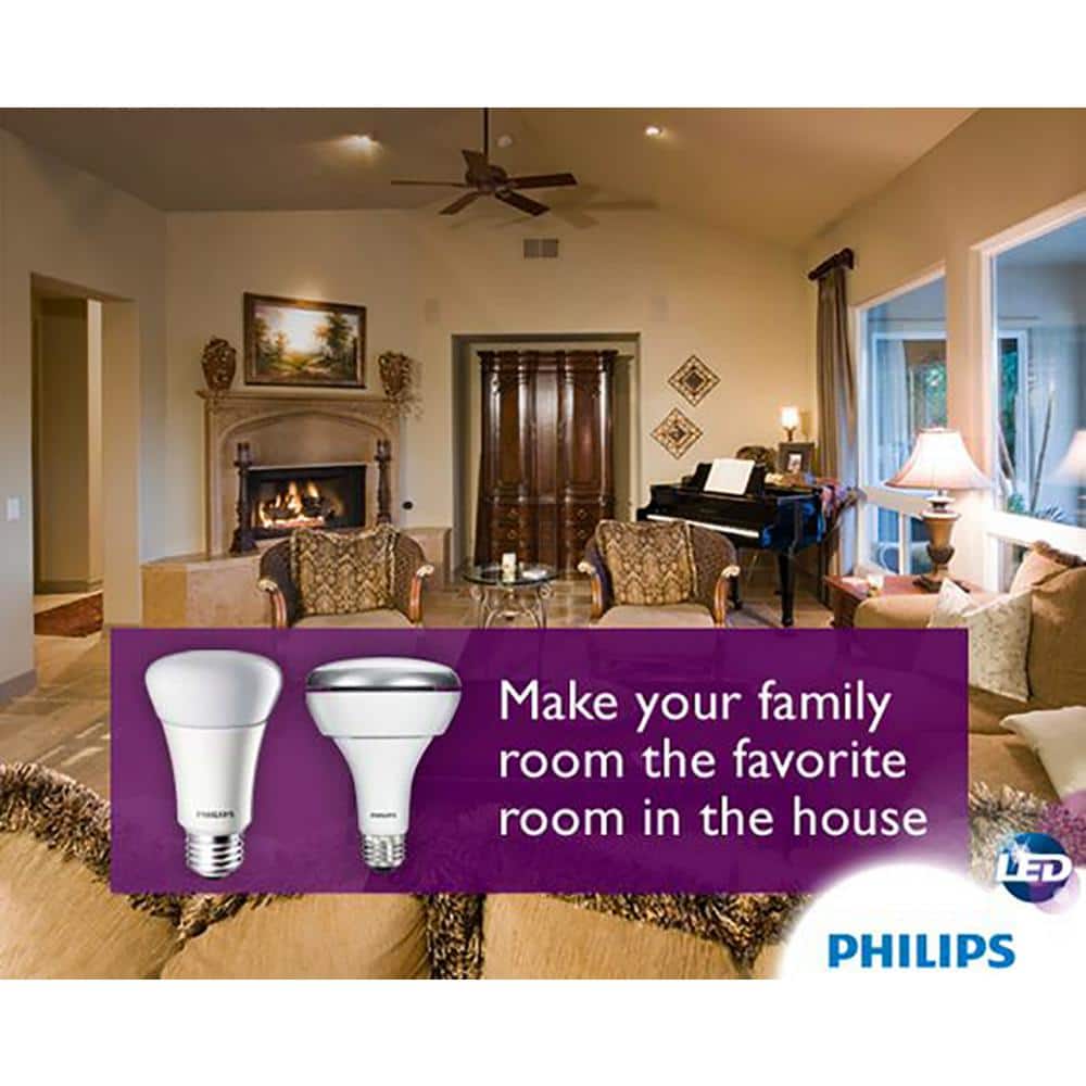 Philips 75-Watt Equivalent PAR30S Halogen Indoor/Outdoor Dimmable Flood Light Bulb (6-Pack) - Image 4