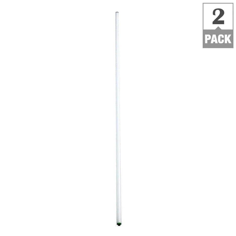 Philips 8 ft. 110-Watt T12 Cool White 4100K High Output Linear Fluorescent Tube Light Bulb (2-Pack) - Image 5