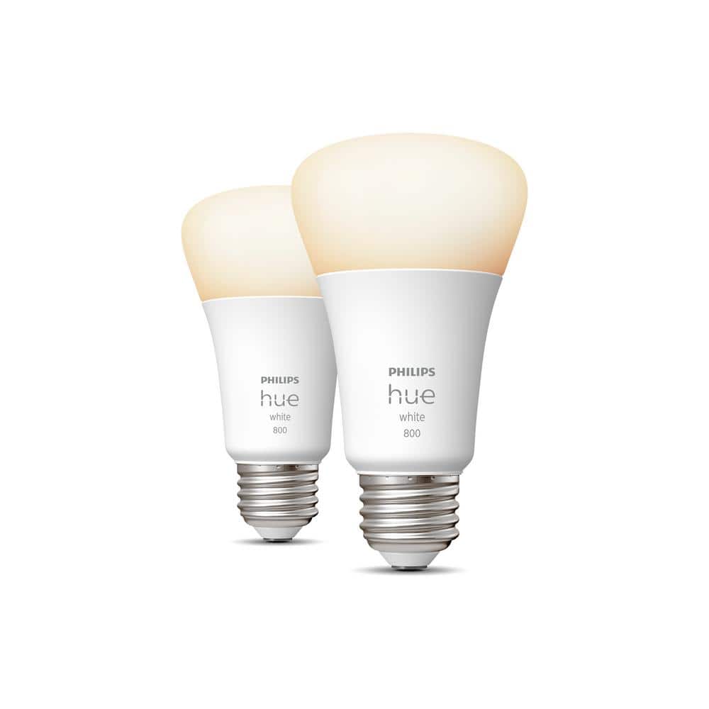 Philips Hue White A19 LED 60W Equivalent Dimmable Smart Wireless Light Bulb (2 Pack) - Image 6