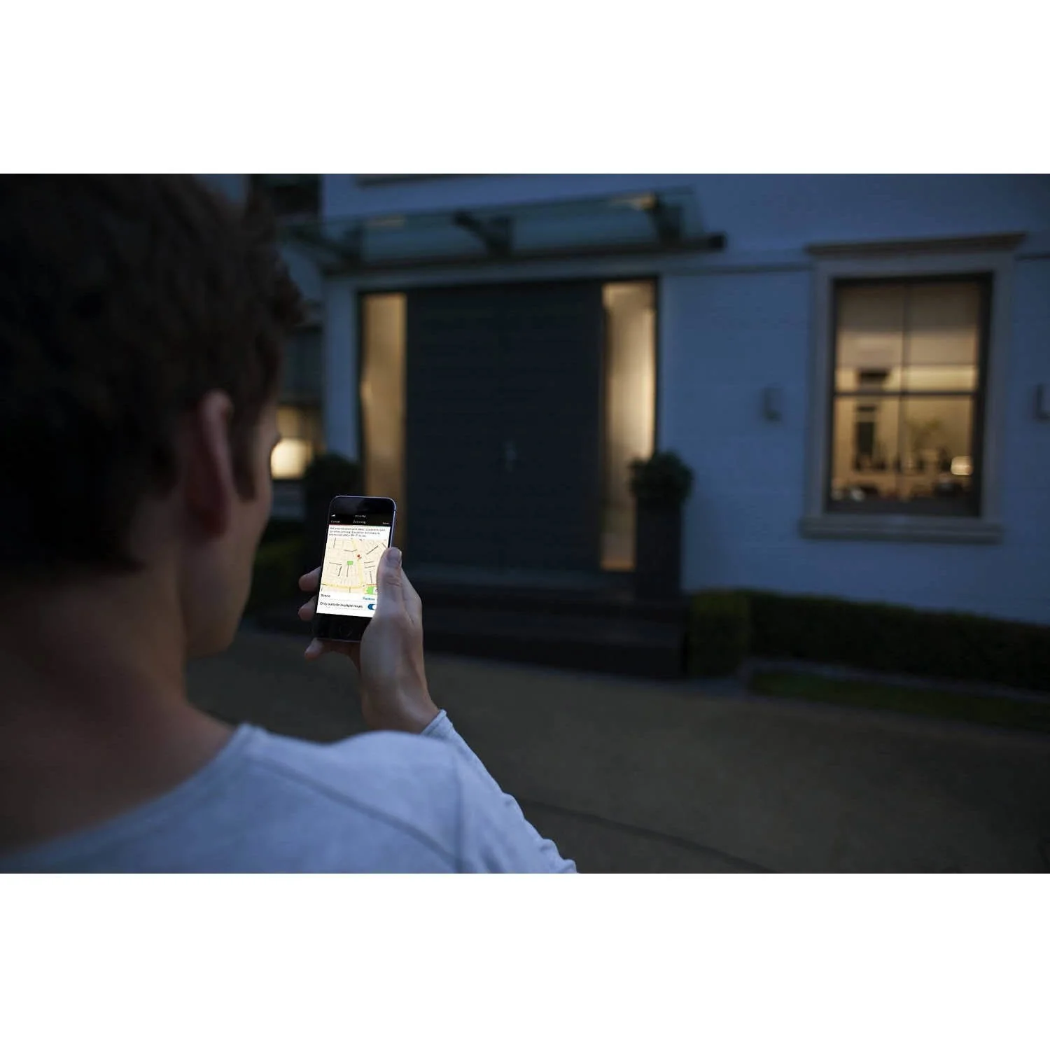 Philips Hue White A19 LED 60W Equivalent Dimmable Smart Wireless Lighting Starter Kit – 2 Bulbs + Bridge - Image 2