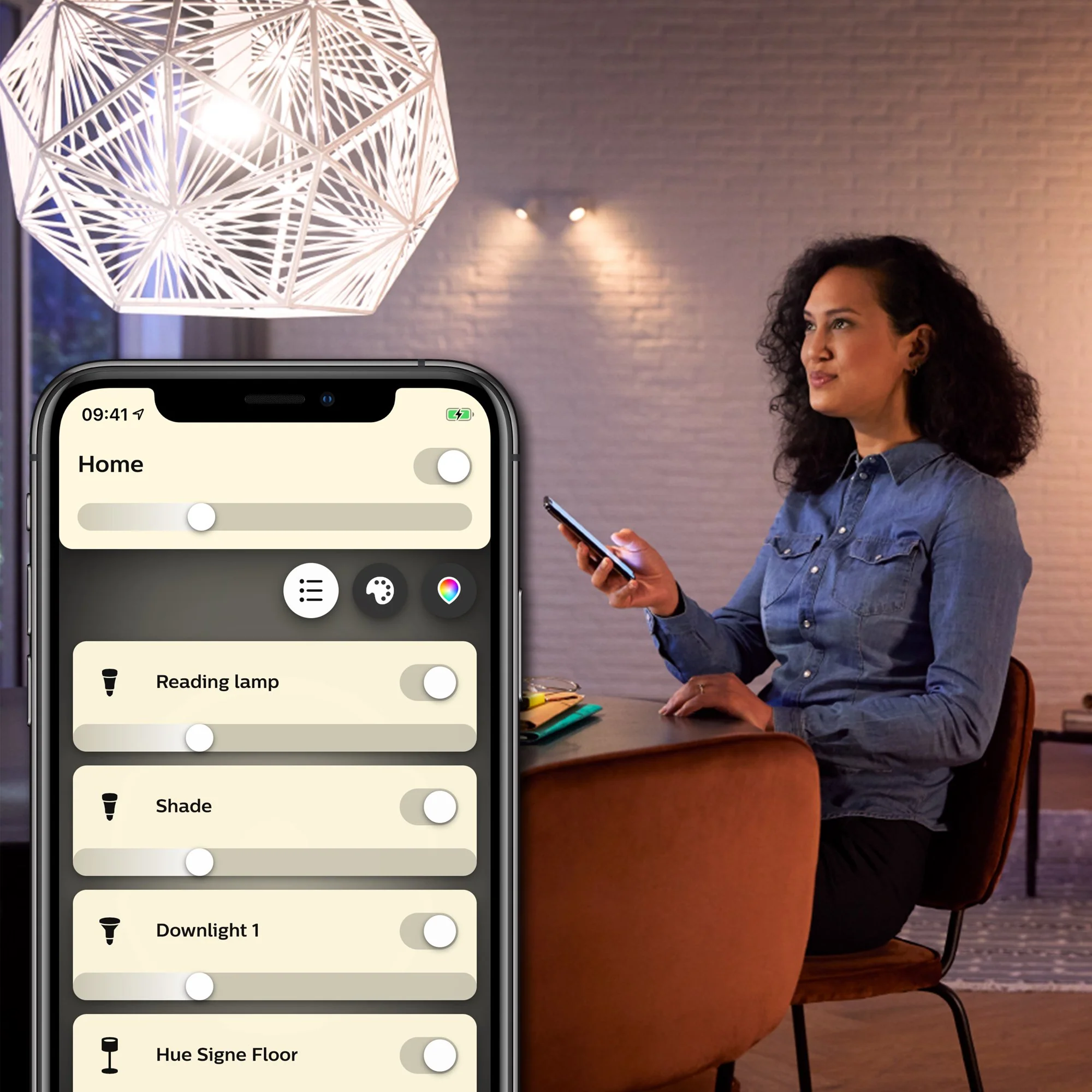 Philips Hue White Ambiance A19 LED Bulb, 60W Equivalent, Dimmable Smart Wireless, E26 Base, 800 Lumens - Image 3