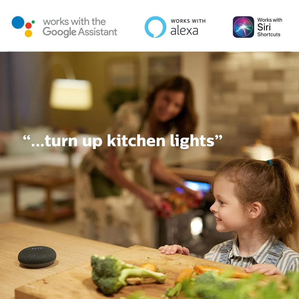 Philips Soft White G25 LED 40-Watt Equivalent Dimmable Smart Wi‑Fi WiZ Connected Wireless Light Bulb (2‑Pack) - Image 2