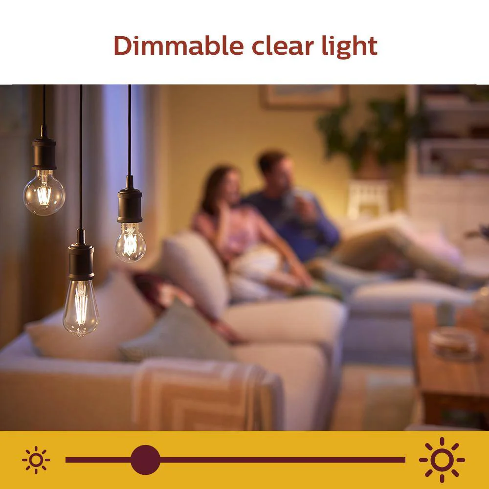 Philips Soft White G25 LED 40-Watt Equivalent Dimmable Smart Wi‑Fi WiZ Connected Wireless Light Bulb (2‑Pack) - Image 5