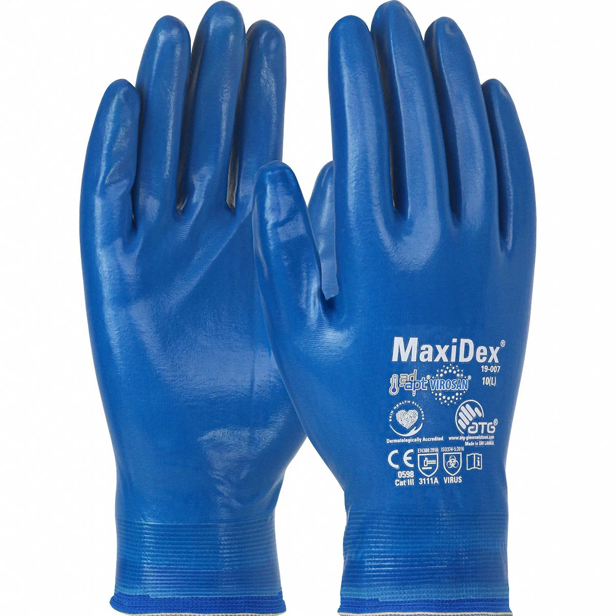 PIP MaxiDex™ XS Full Dipped Nitrile Knit Gloves
