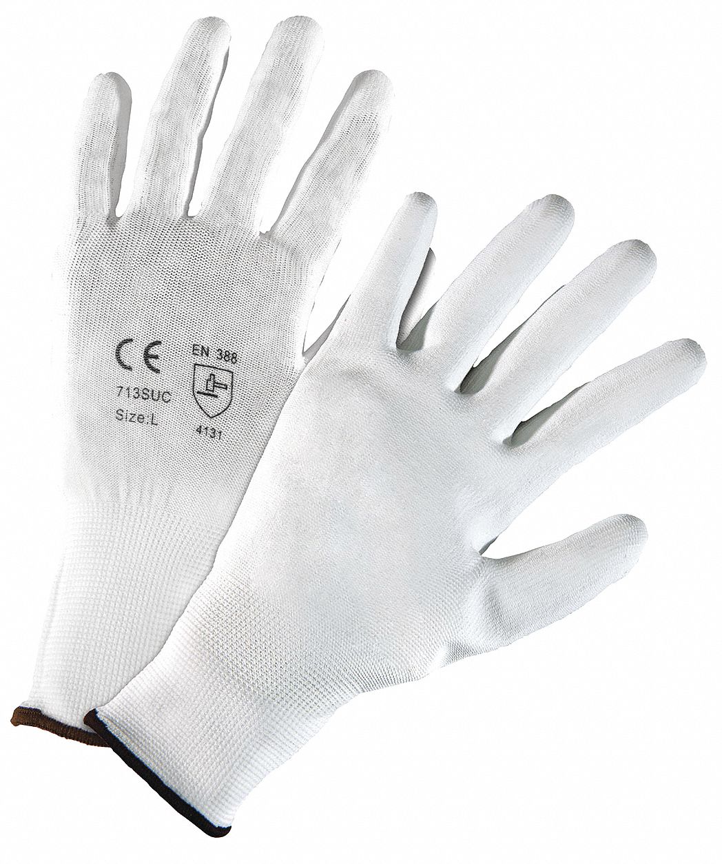 PIP PosiGrip 713SUC Polyurethane Coated Gloves, Large - 12 Pack