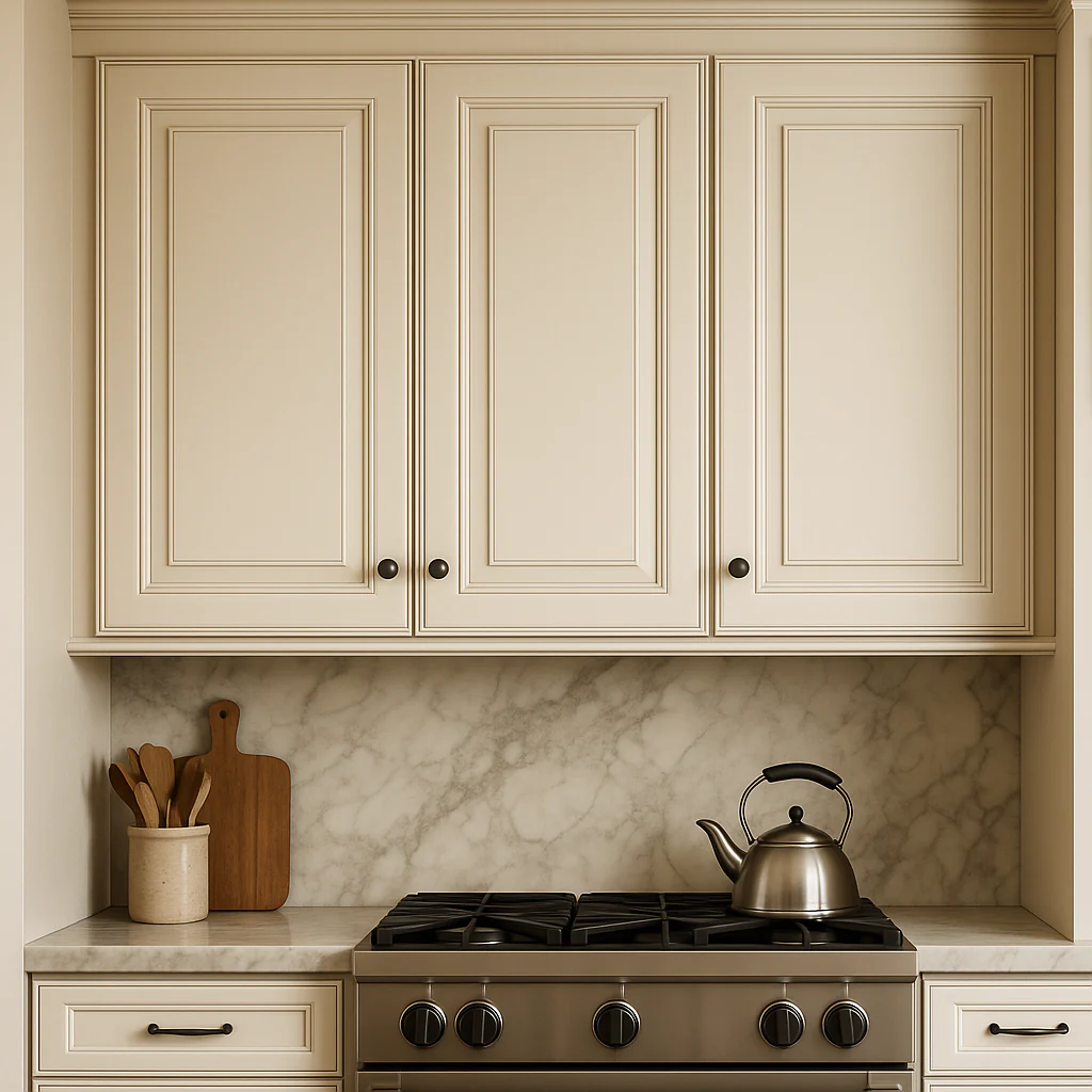 Plywell Antique White Double Door Wall Cabinet - Ready to Assemble - Image 3