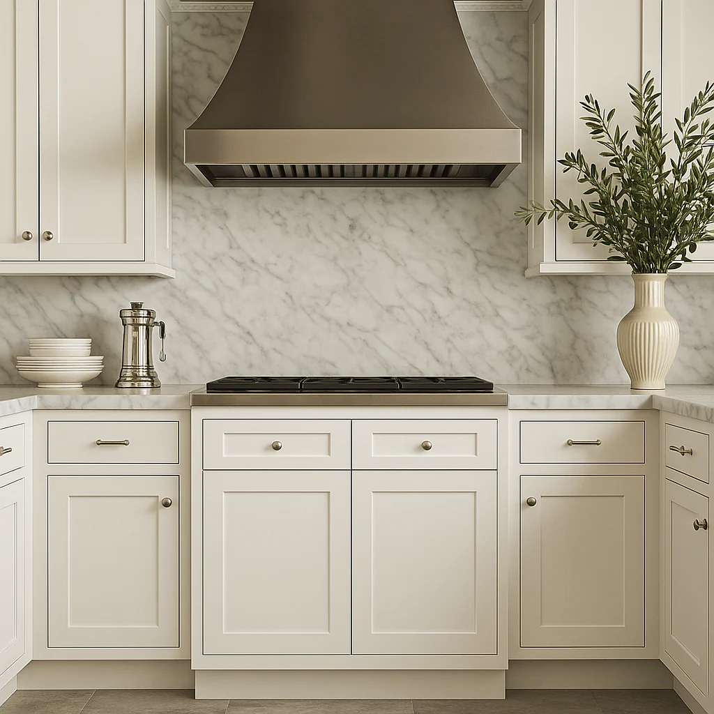 Plywell Ready to Assemble Shaker Base Cabinet with 2-Door and 2-Drawer in White - Image 4