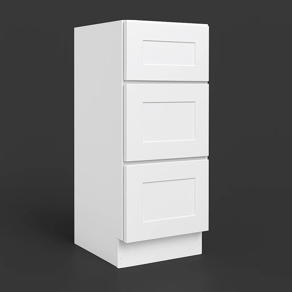 Plywell Shaker Base Cabinet with Drawers - Ready to Assemble
