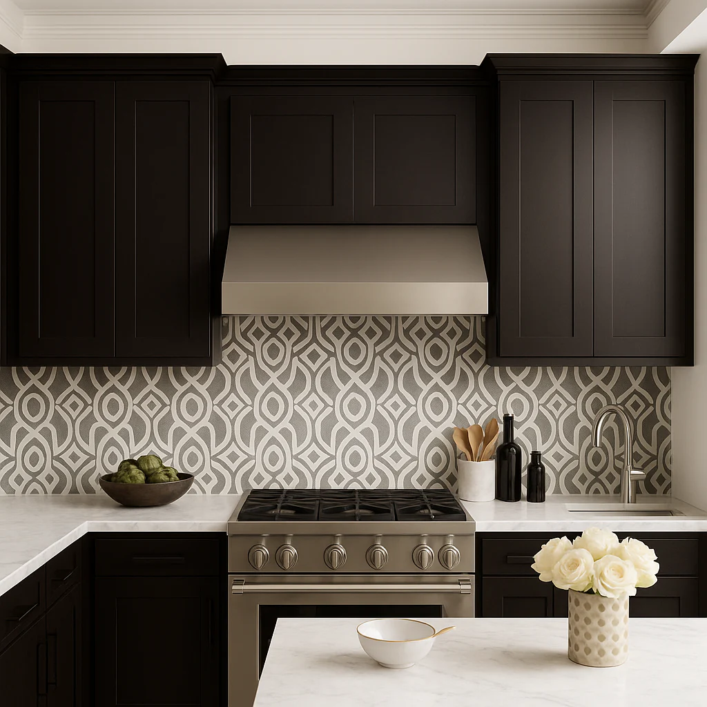 Plywell Shaker Double Door Wall Cabinet, Espresso, 30x42x12 in. - Image 4