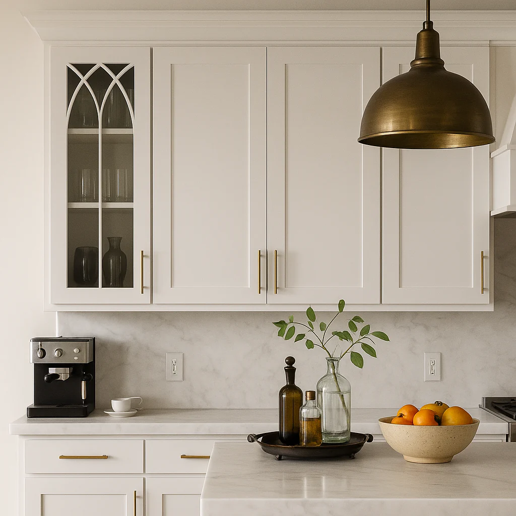 Plywell Shaker Double Door Wall Cabinet, Ready to Assemble, White, 36x30x12 in. - Image 4
