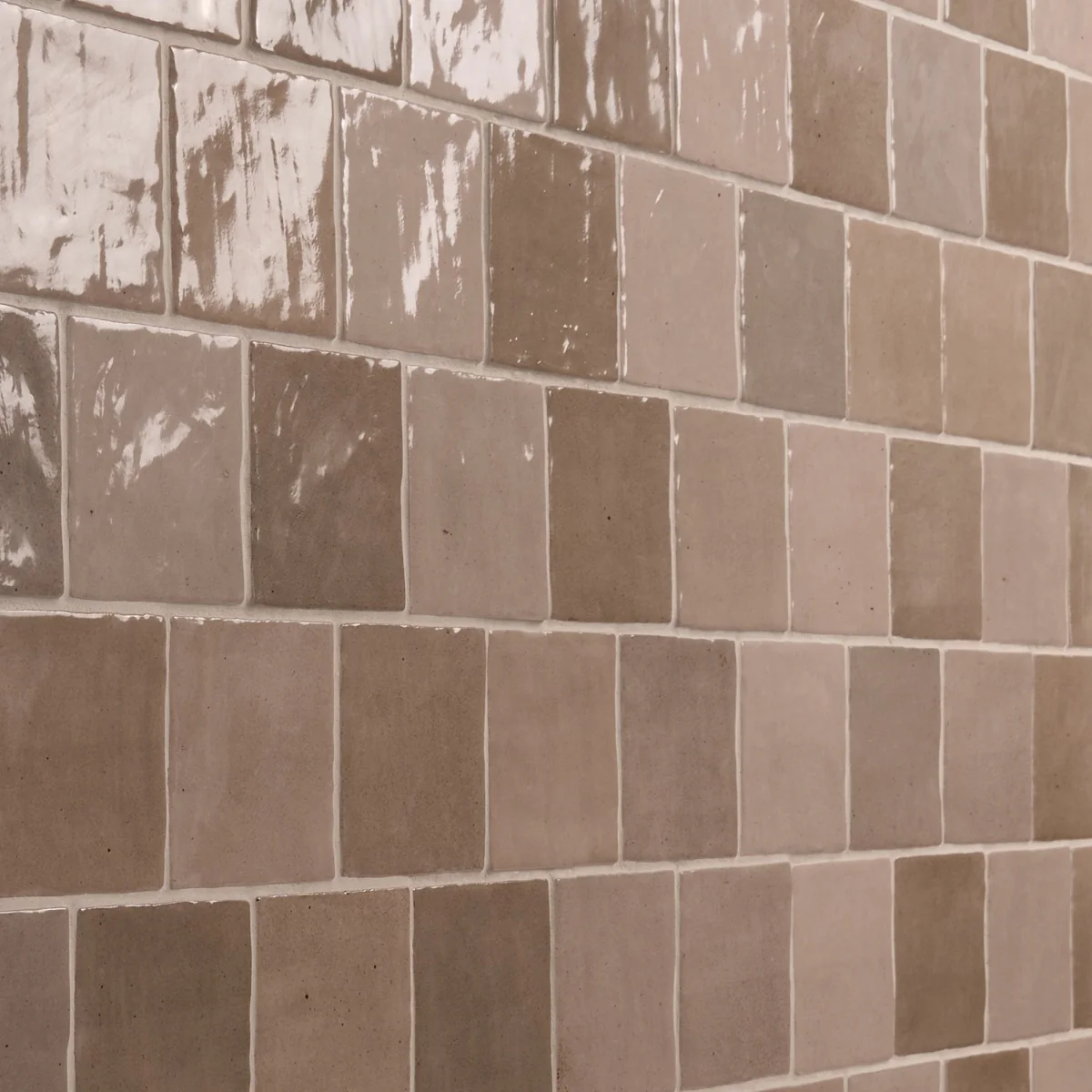 Portmore Taupe 4x4 Glazed Ceramic Tile - Lux Tile - Image 5