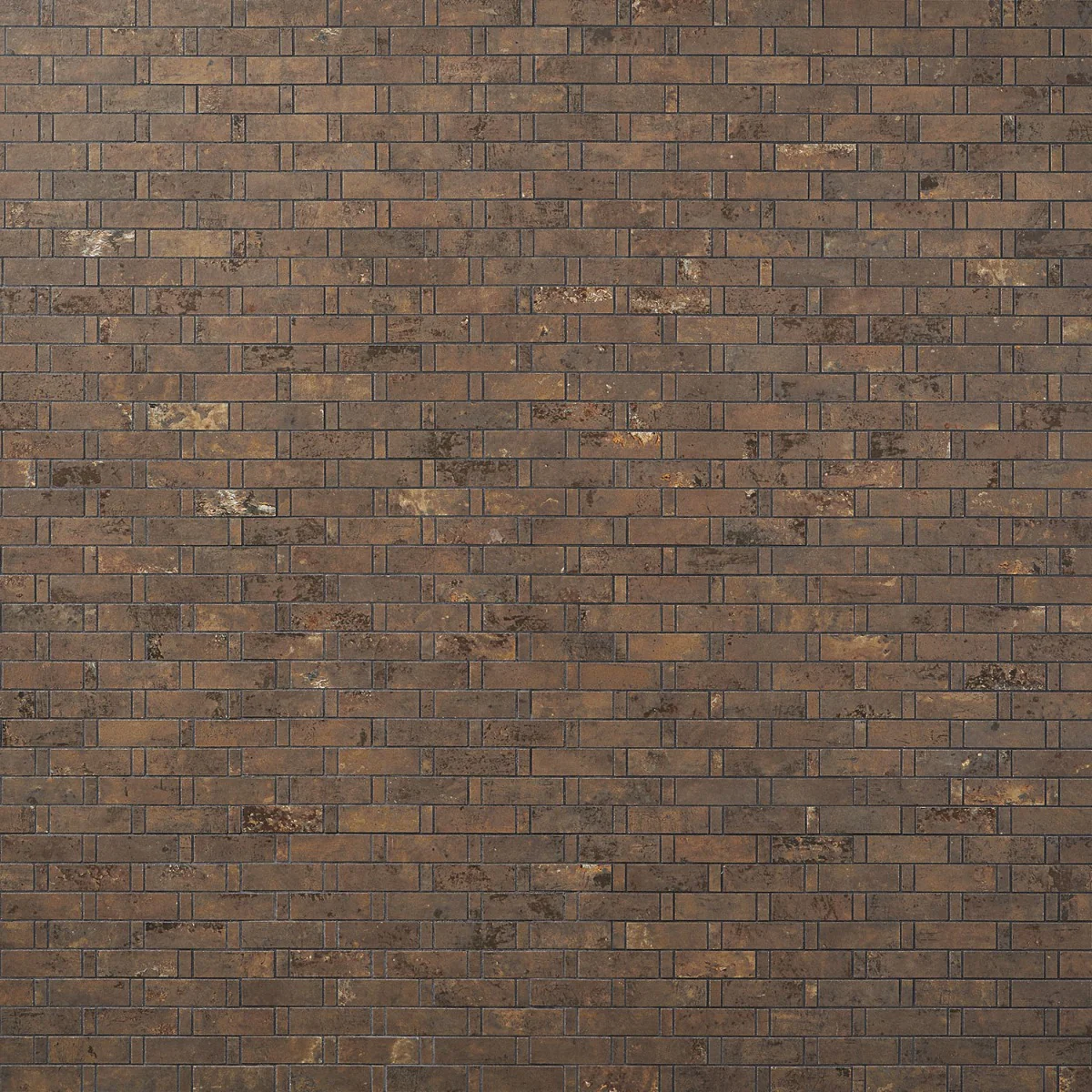 Portrait Copper Weave Matte Porcelain Mosaic Tile - Lux Tile - Image 8