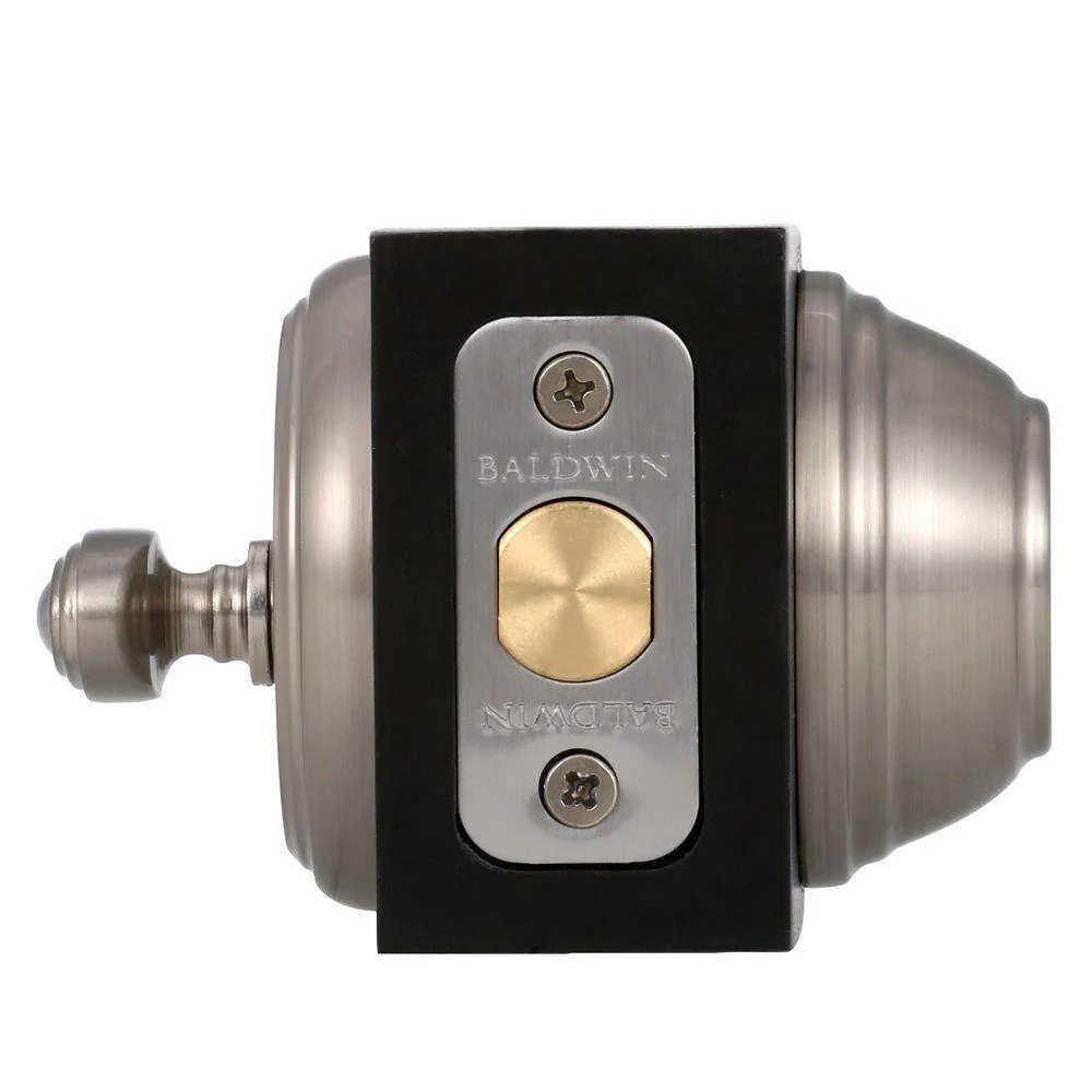 Prestige Alcott Satin Nickel Exterior Entry Knob and Single Cylinder Deadbolt Combo Pack Featuring SmartKey Security - Image 2