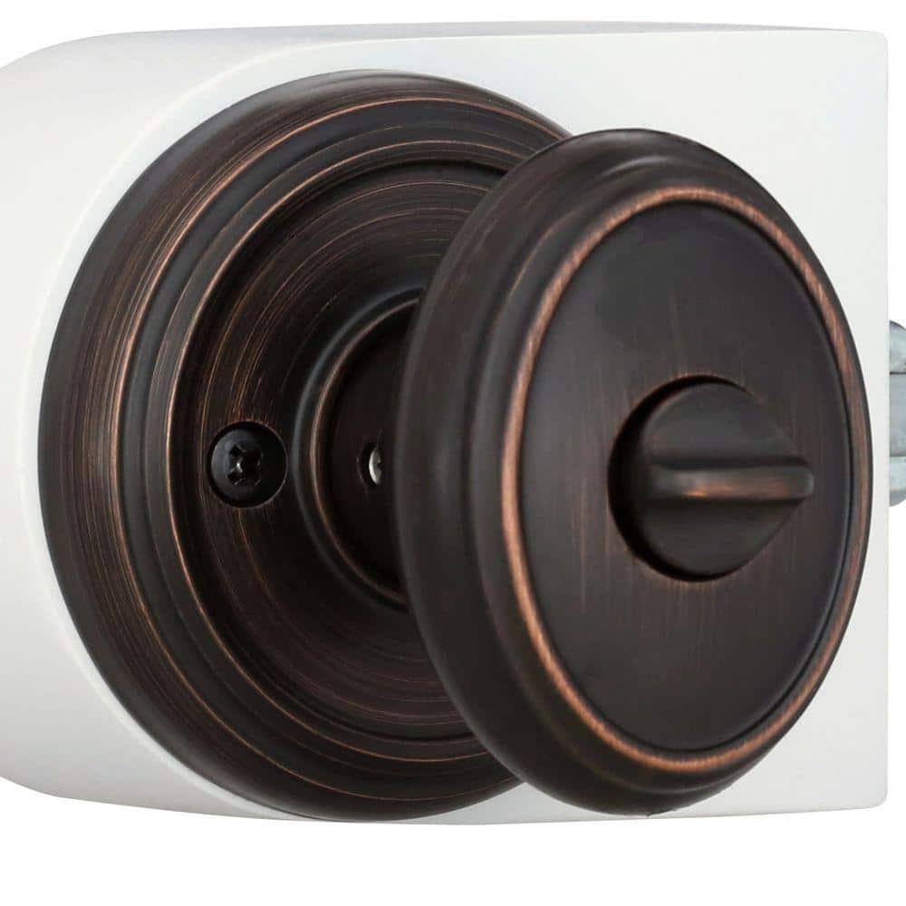 Prestige Carnaby Venetian Bronze Entry Door Knob Featuring SmartKey Security - Image 3