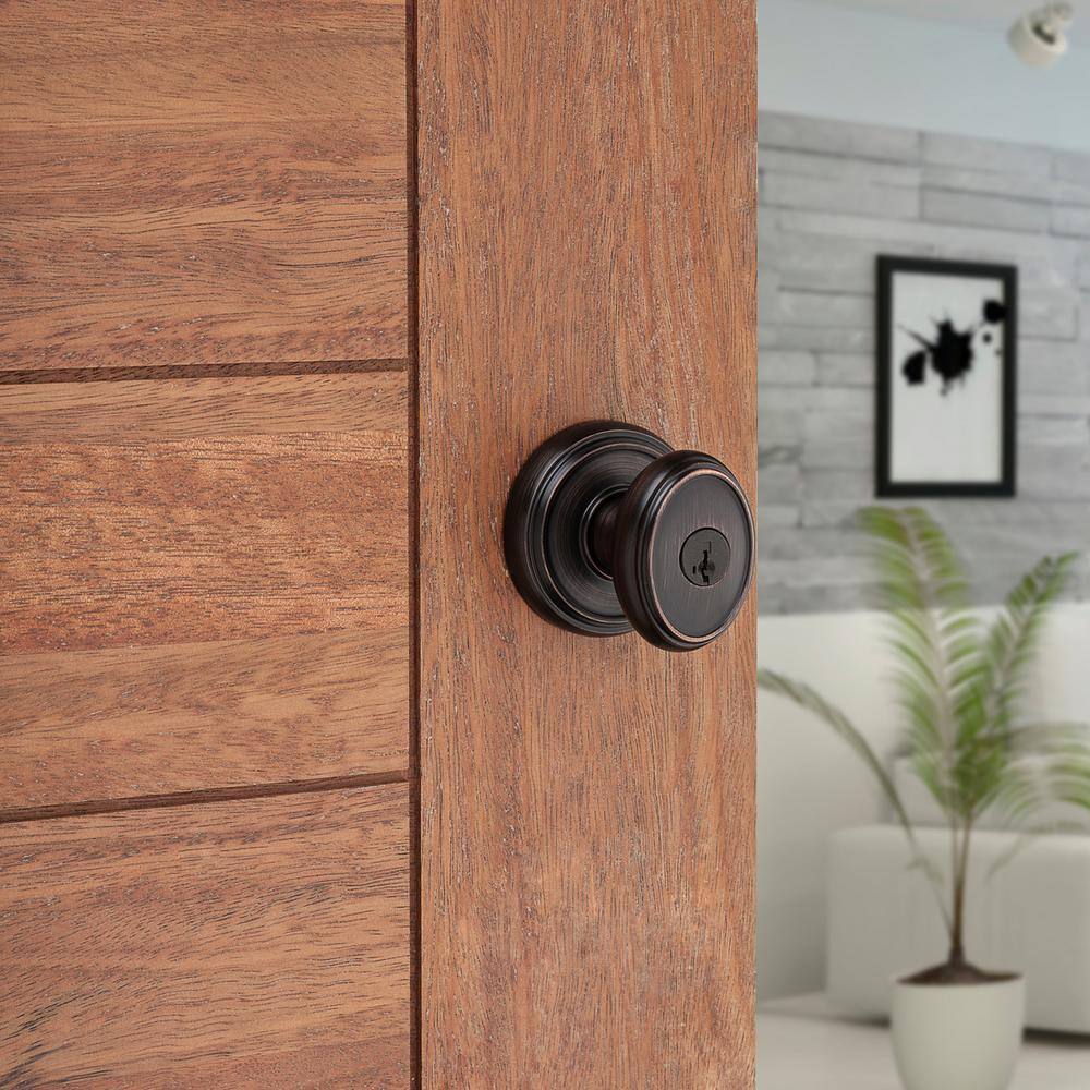 Prestige Carnaby Venetian Bronze Entry Door Knob Featuring SmartKey Security - Image 6