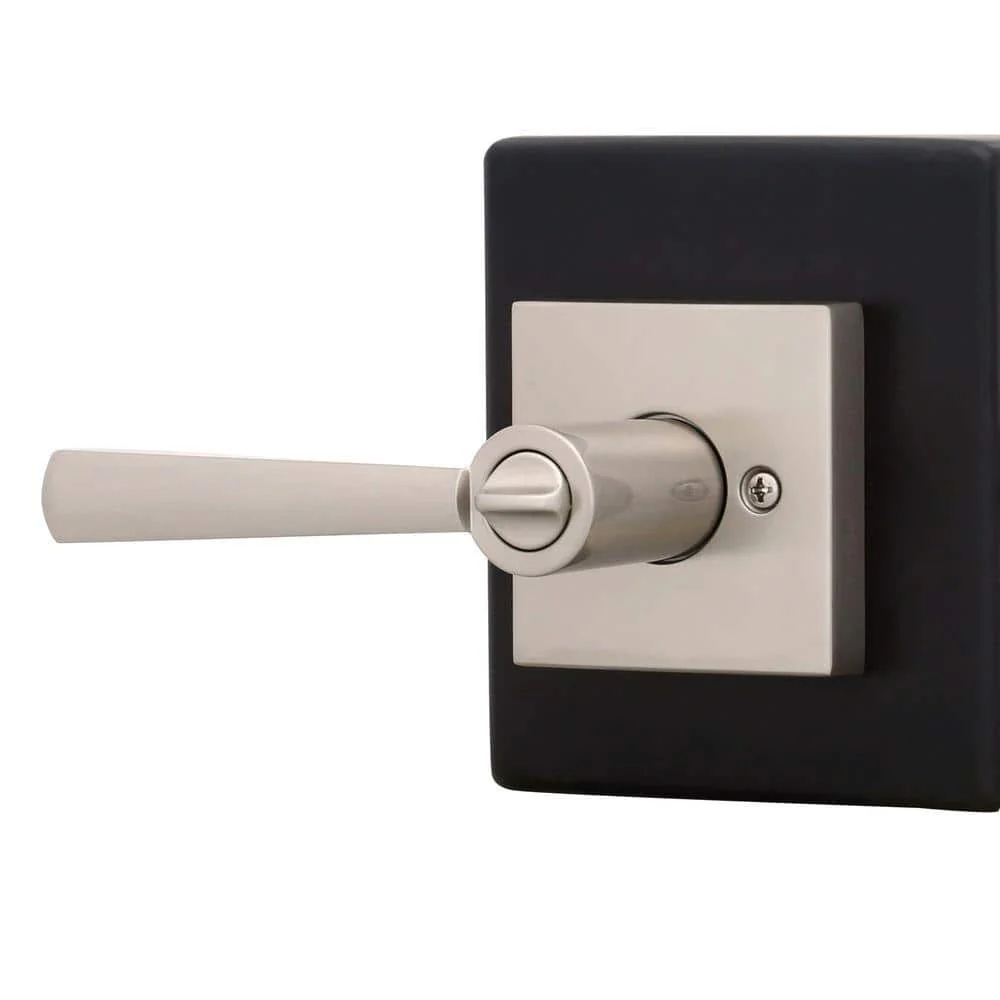 Prestige Spyglass Satin Nickel Keyed Universal Entry Door Lever Featuring SmartKey Security - Image 3