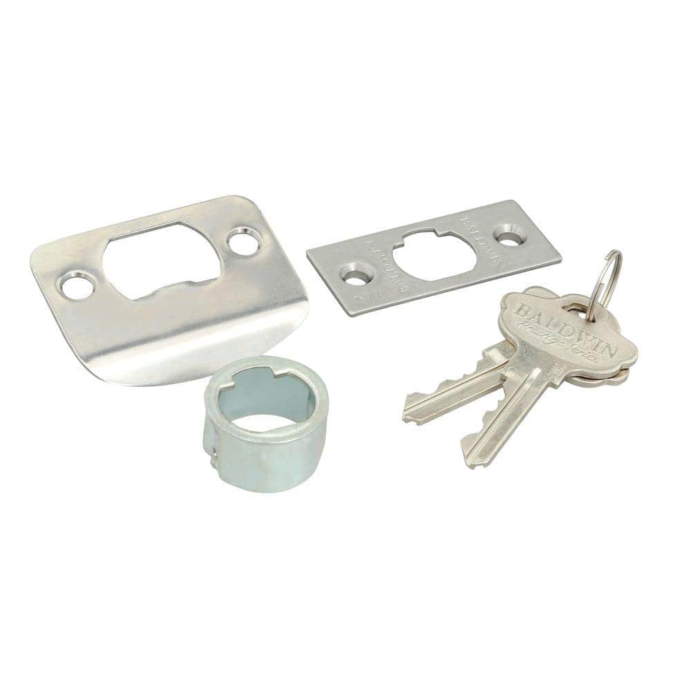 Prestige Spyglass Satin Nickel Keyed Universal Entry Door Lever Featuring SmartKey Security - Image 4