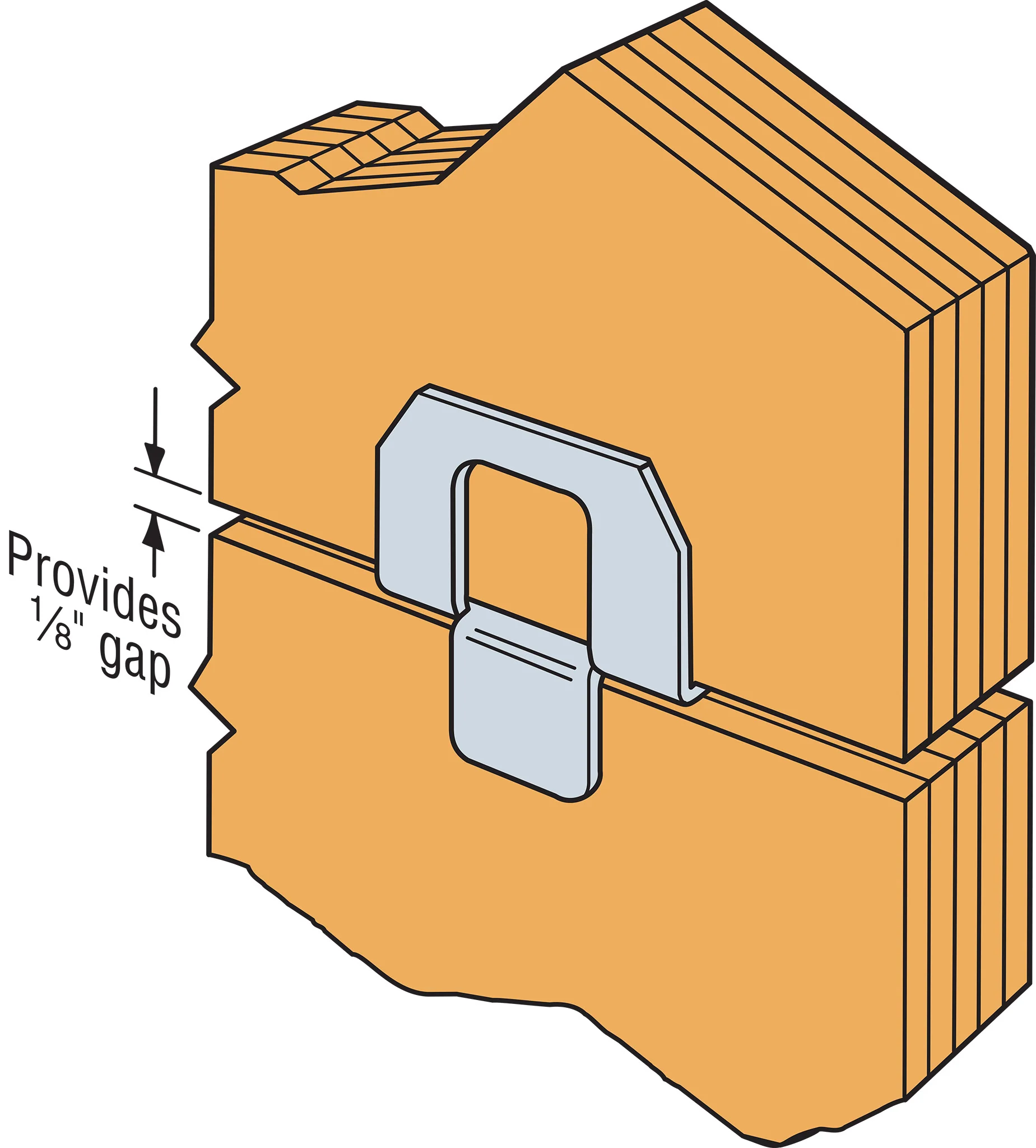 Prime Source 1/2 in Plywood Clips (250 Per Box) - SKU 15PSPC12 - Image 4