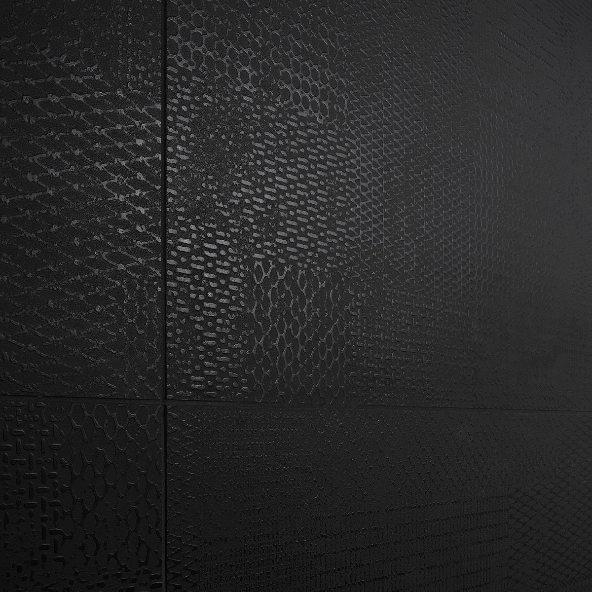 Prints Antracite Black 24x48 Matte Porcelain Tile - Lux Tile - Image 5