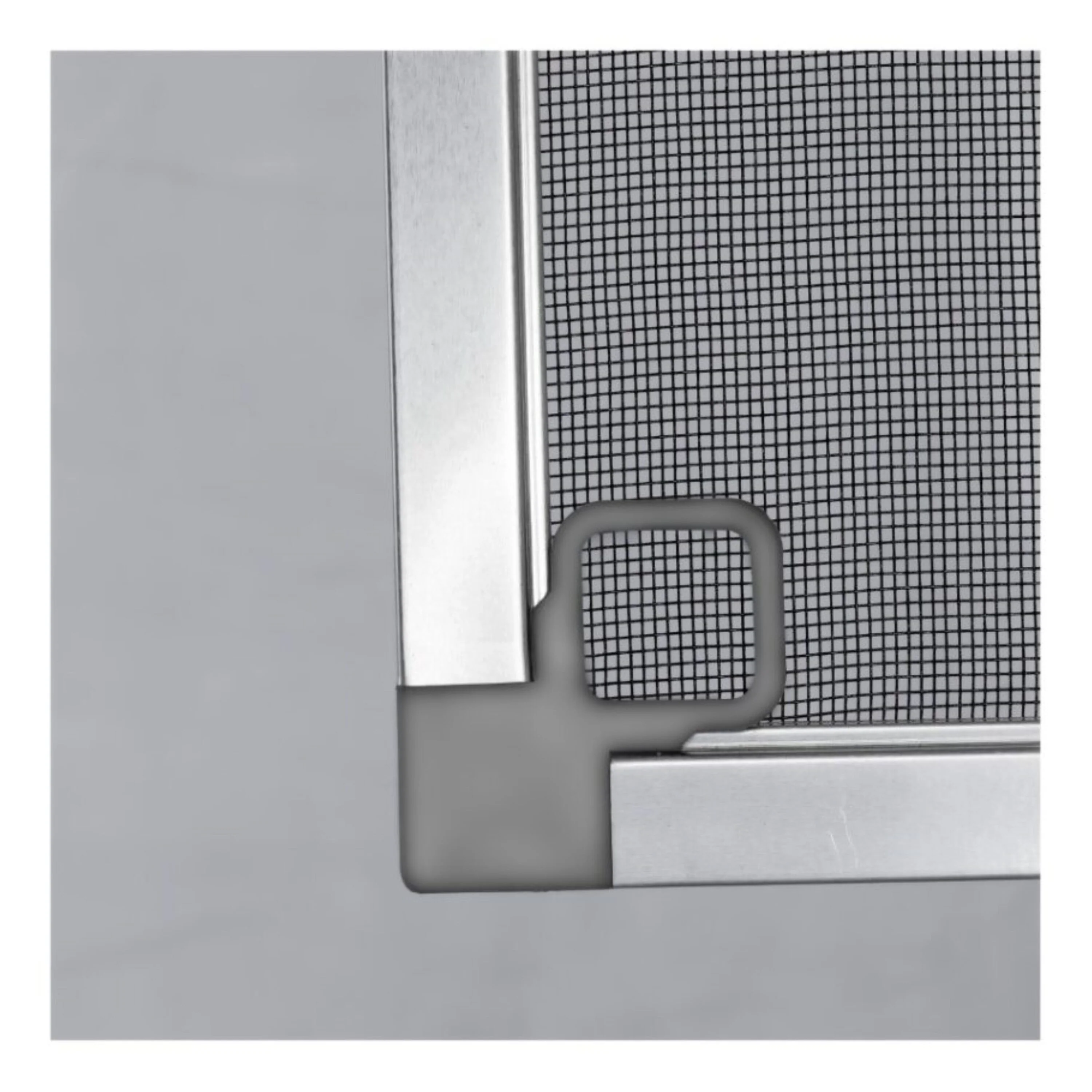 Project Source 40000 Series Replacement 30-in x 54-in x 1-3/4-in Jamb Silver Aluminum Single-Pane Single-Hung Window, Half Screen Included - Image 7
