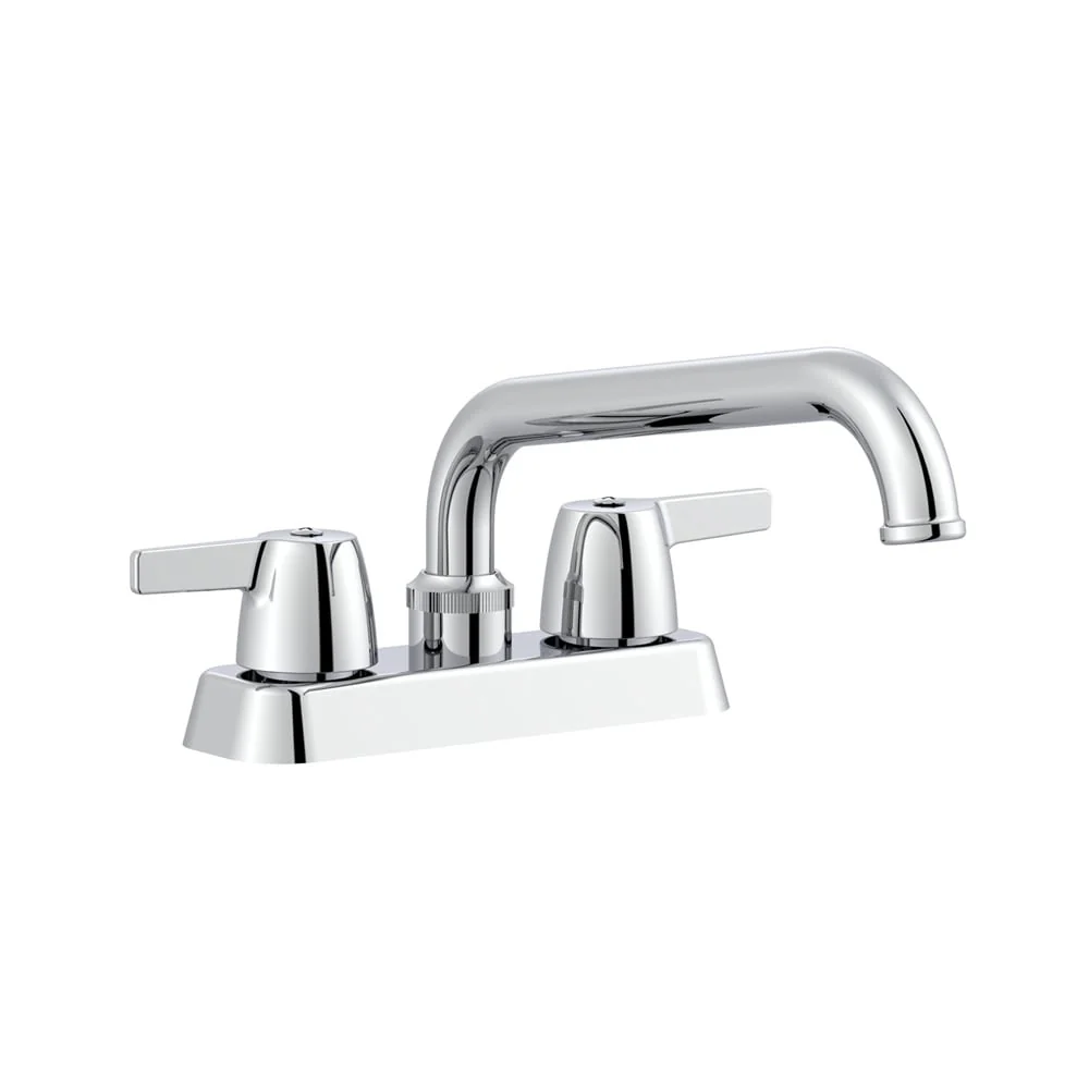 Project Source Chrome 2-Handle Deck-Mount Utility Faucet - Image 4