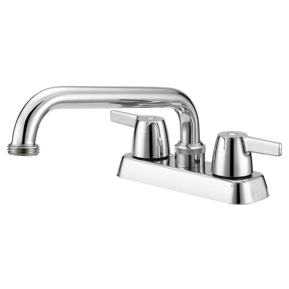 Project Source Chrome 2-Handle Deck-Mount Utility Faucet - Image 6