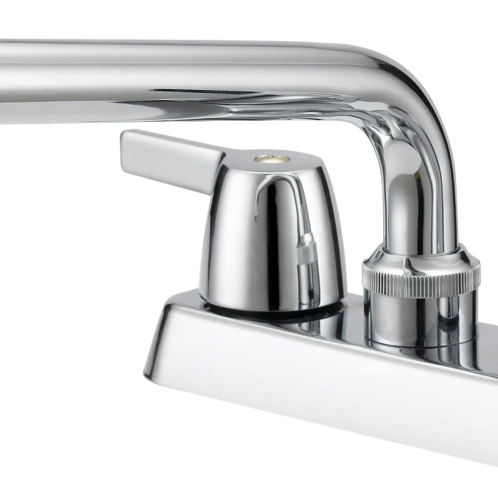 Project Source Chrome 2-Handle Deck-Mount Utility Faucet - Image 7