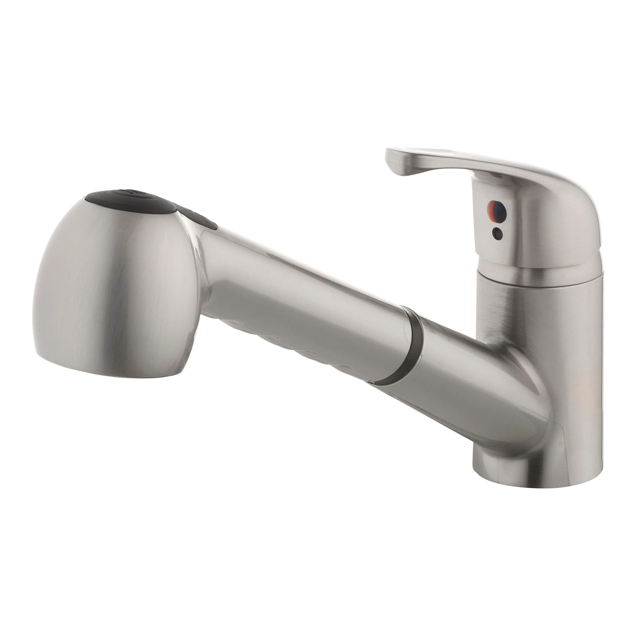 Project Source Stainless Steel Utility Faucet with Pulldown Sprayer - Image 3