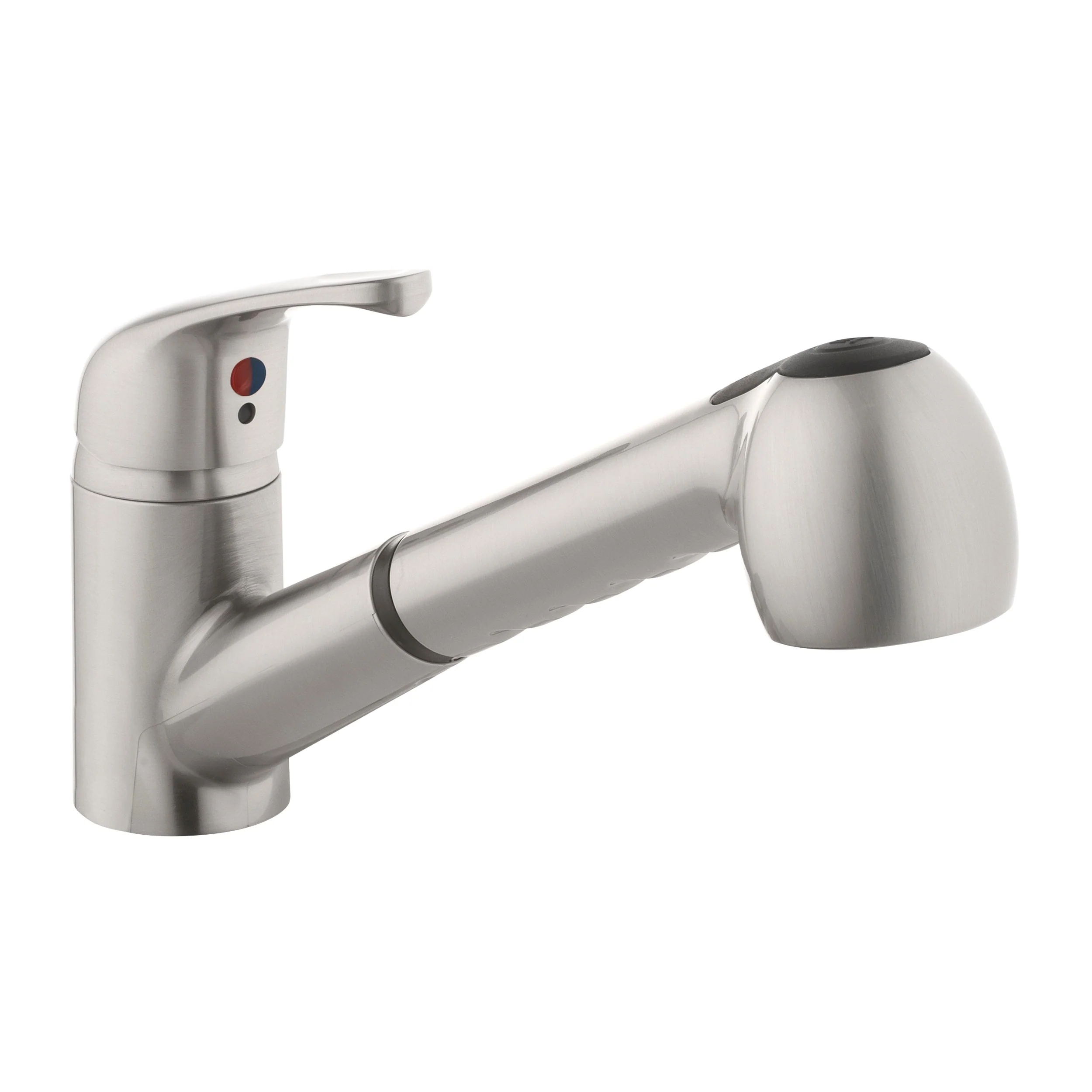 Project Source Stainless Steel Utility Faucet with Pulldown Sprayer - Image 5