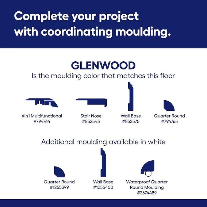 Quick-Step Studio QuickStep Studio + Spill Repel Glenwood Oak 12-mm T x 7-in W x 48-in L Waterproof Wood Plank Laminate Flooring (19.63-sq ft / Carton) - Image 7