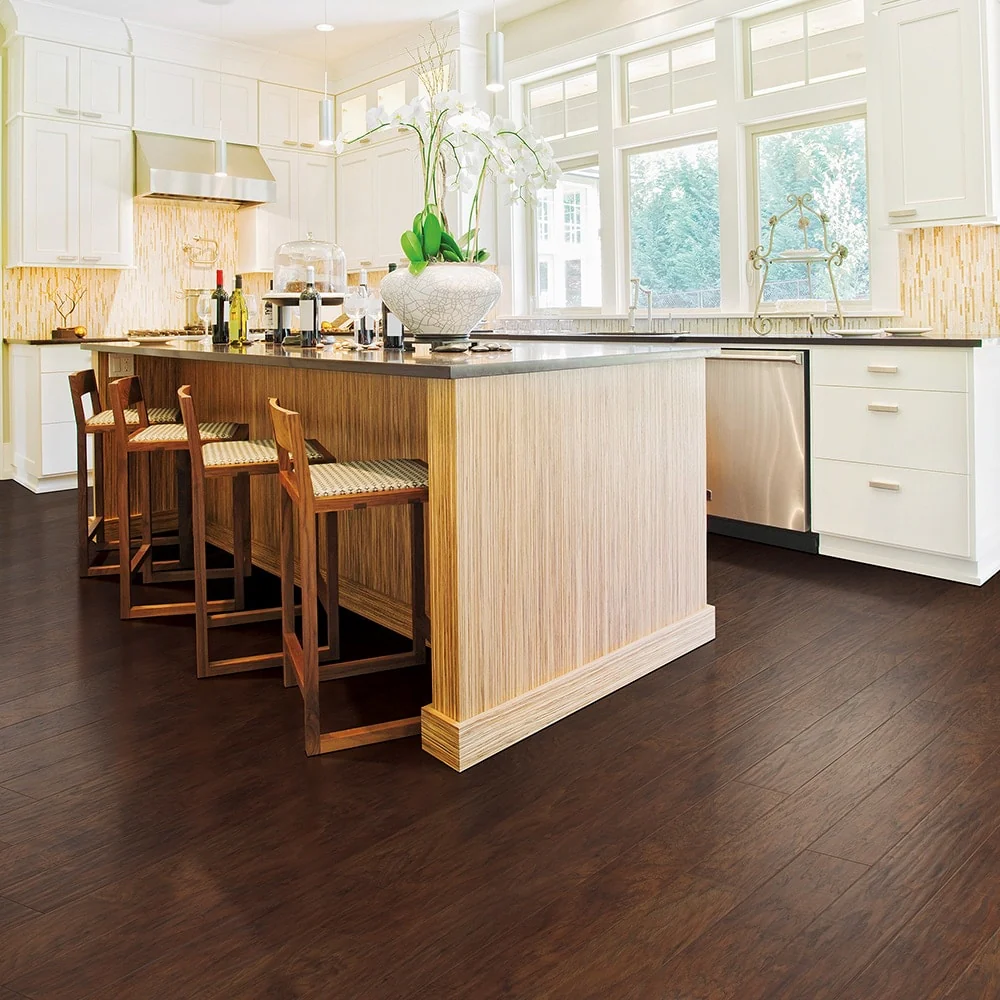 Quick-Step Studio QuickStep Studio + Spill Repel Toasted Chestnut 12-mm T x 5-in W x 48-in L Waterproof Wood Plank Laminate Flooring (17.53-sq ft / Carton) - Image 3