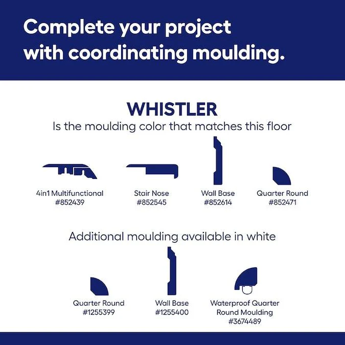 Quick-Step Studio QuickStep Studio + Spill Repel Whistler Oak 12-mm T x 6-in W x 48-in L Waterproof Wood Plank Laminate Flooring (16.12-sq ft / Carton) - Image 6