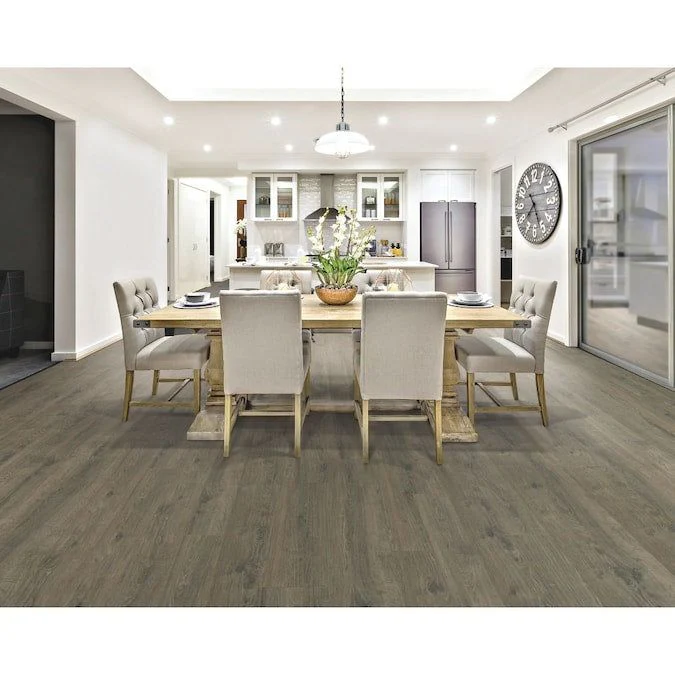 Quick-Step Studio QuickStep Studio + Spill Repel Whistler Oak 12-mm T x 6-in W x 48-in L Waterproof Wood Plank Laminate Flooring (16.12-sq ft / Carton) - Image 7