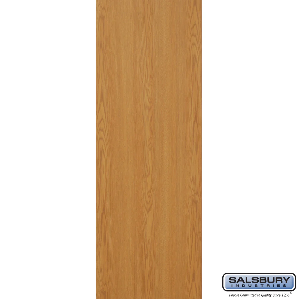 Rear Cover for Rotary Mail Center - Oak
