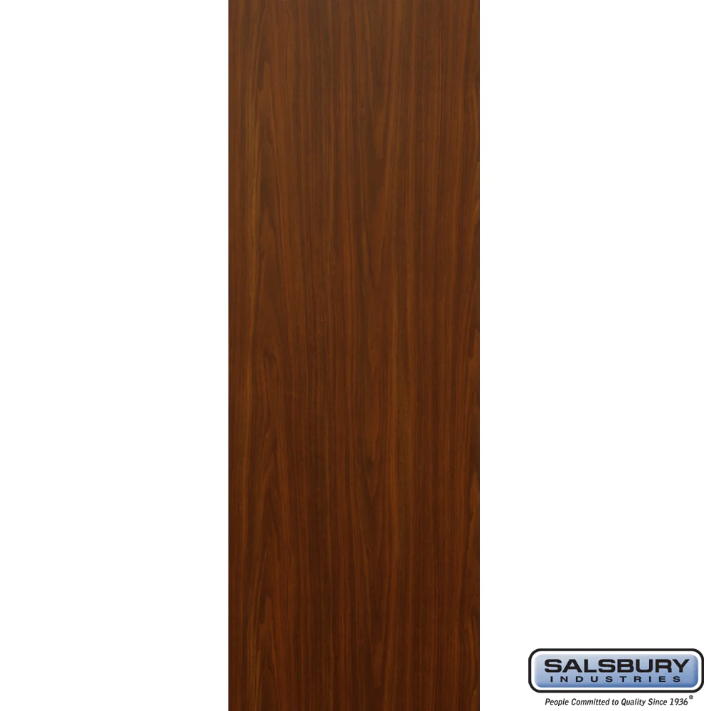 Rear Cover for Rotary Mail Center - Walnut