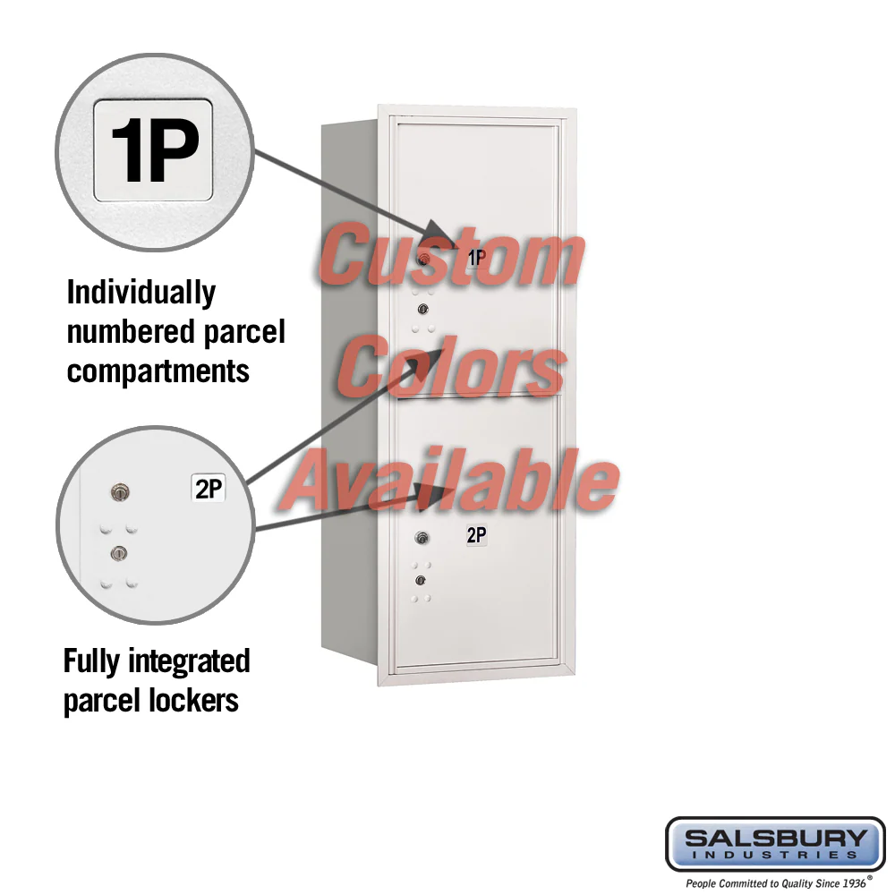 Recessed Mounted 4C Horizontal Mailbox Connector Kit for 13-Door High Units - Image 4