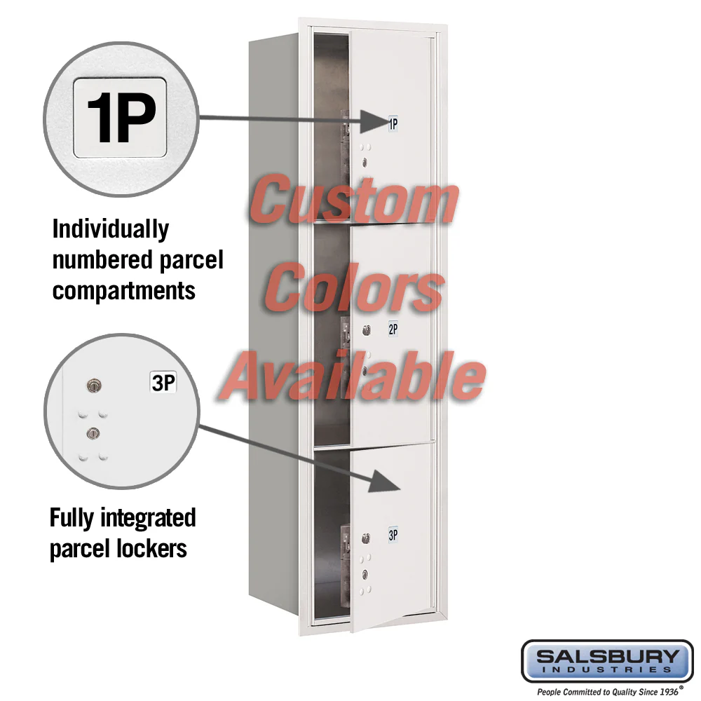 Recessed Mounted 4C Horizontal Mailbox Connector Kit for Maximum Height Units - Image 4